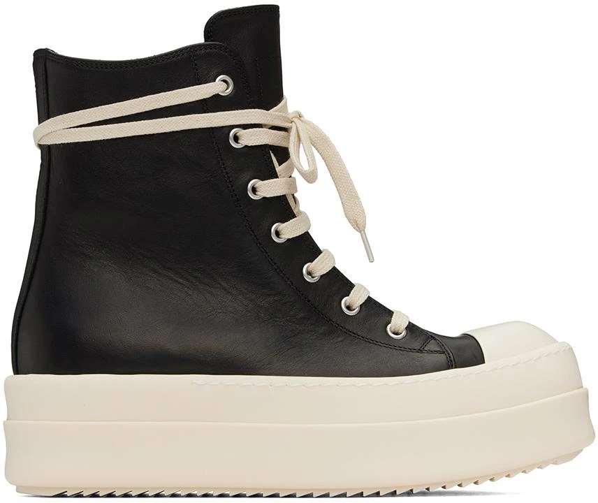 Rick Owens Black Porterville Mega Bumper Sneakers 1