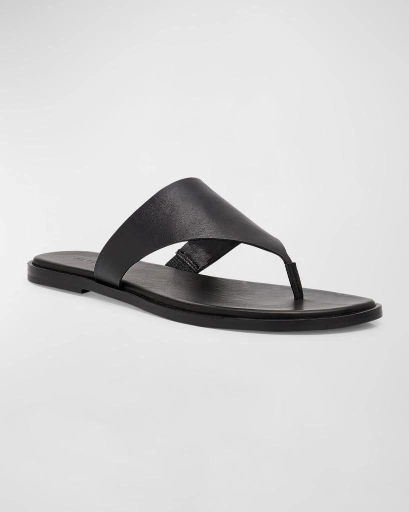 Vince Ellis Leather Slide Sandals 4