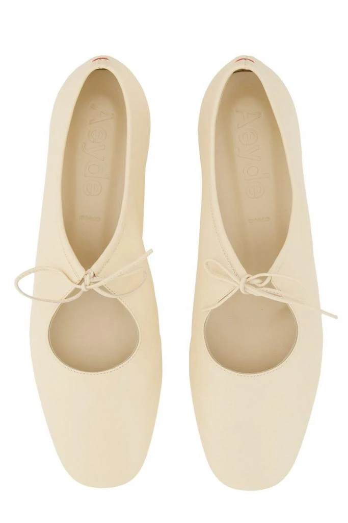 AEYDE Aeyde Tie-Fastened Ballet Flats 2