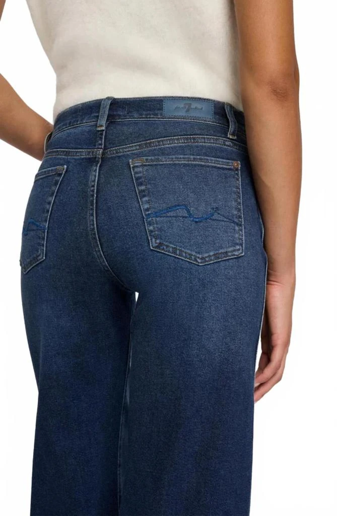 7 For All Mankind Women's Luxe Vintage Lotta Jeans In Cisco 3
