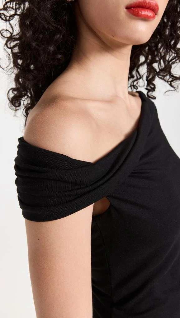 Reformation Jamen Off Shoulder Knit Midi Dress 5