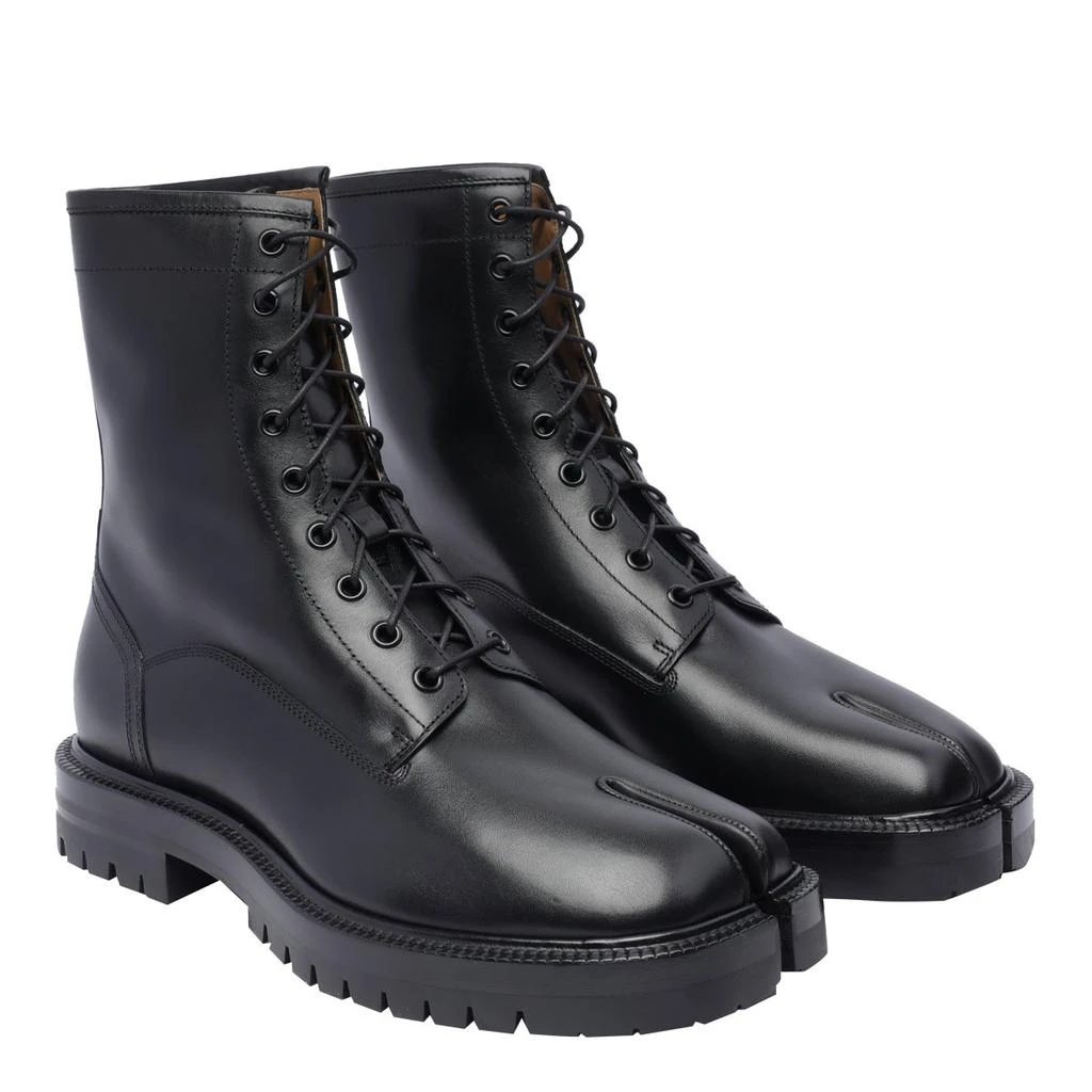 MAISON MARGIELA Maison Margiela Tabi Toe Lace-Up Ankle Boots 3