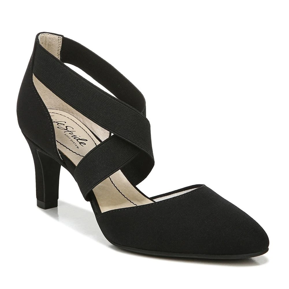 LifeStride Gallery Round Toe Stretch Pumps 2