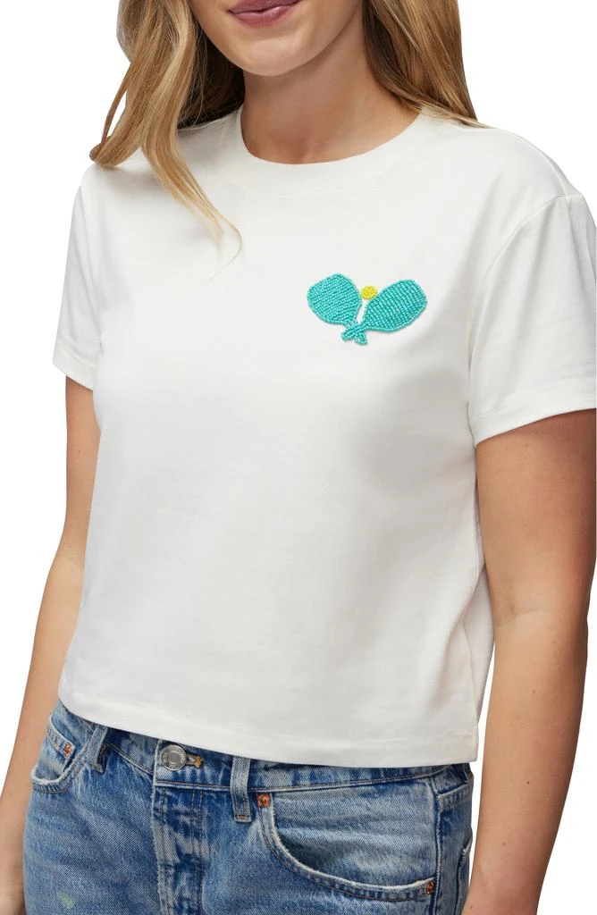 Wildfox Beaded Pickle Ball T-Shirt 3