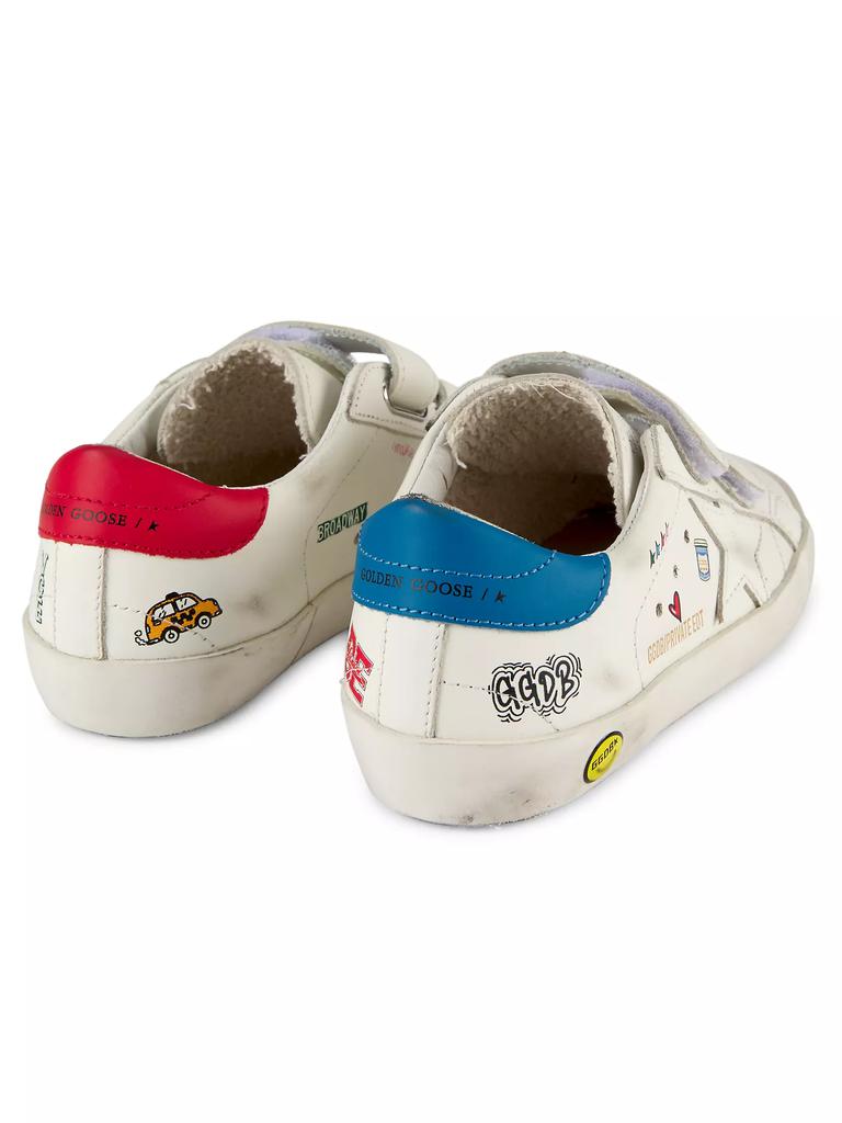 Golden Goose Baby's, Little Kid's & Kid's Old School Two-Tone Leather Sneakers