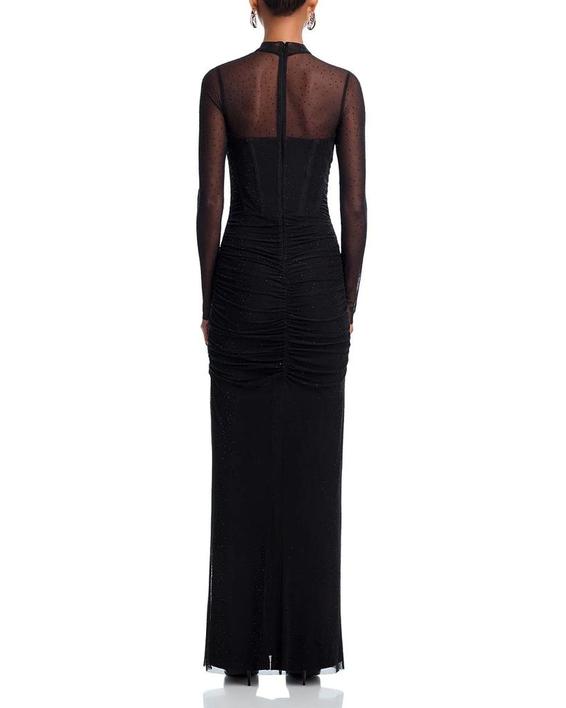 chinese dress ladies Black Halo Vivi Midi Dress in Black