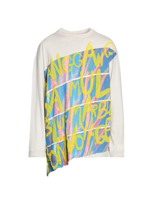Bluemarble Bon Voyage Graphic Cotton Long-Sleeve T-Shirt 4