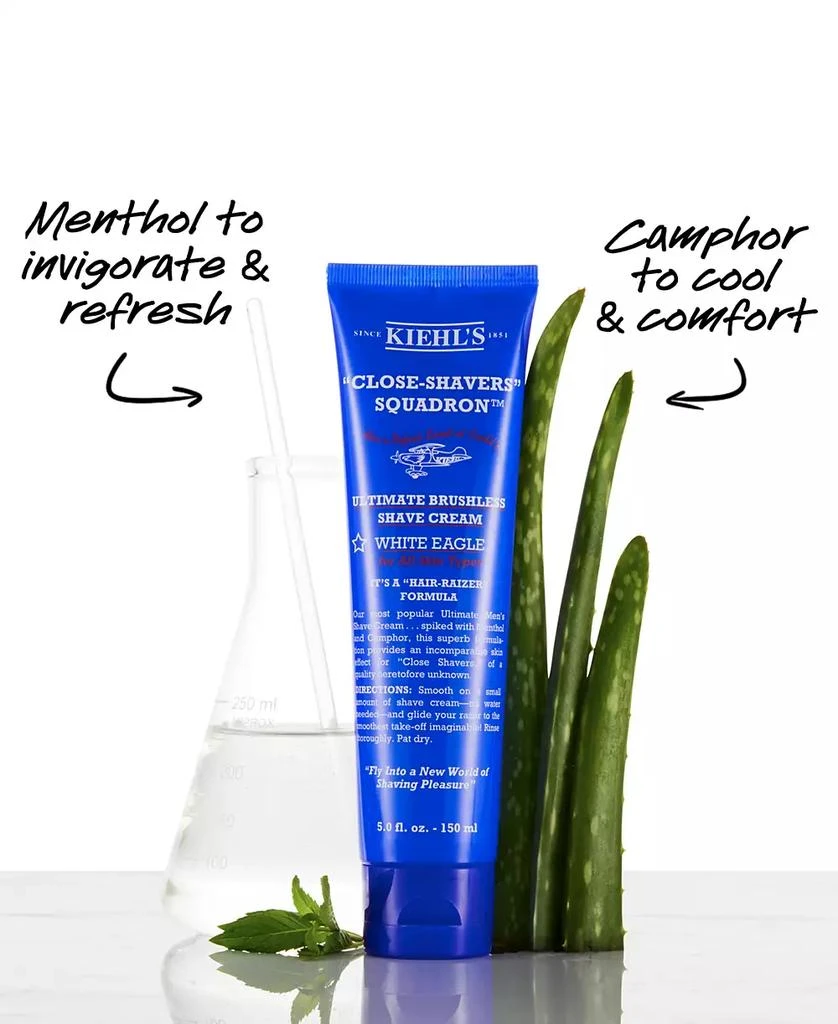 Kiehl's Ultimate Brushless Shave Cream with Menthol - White Eagle, 2.5-oz. 8