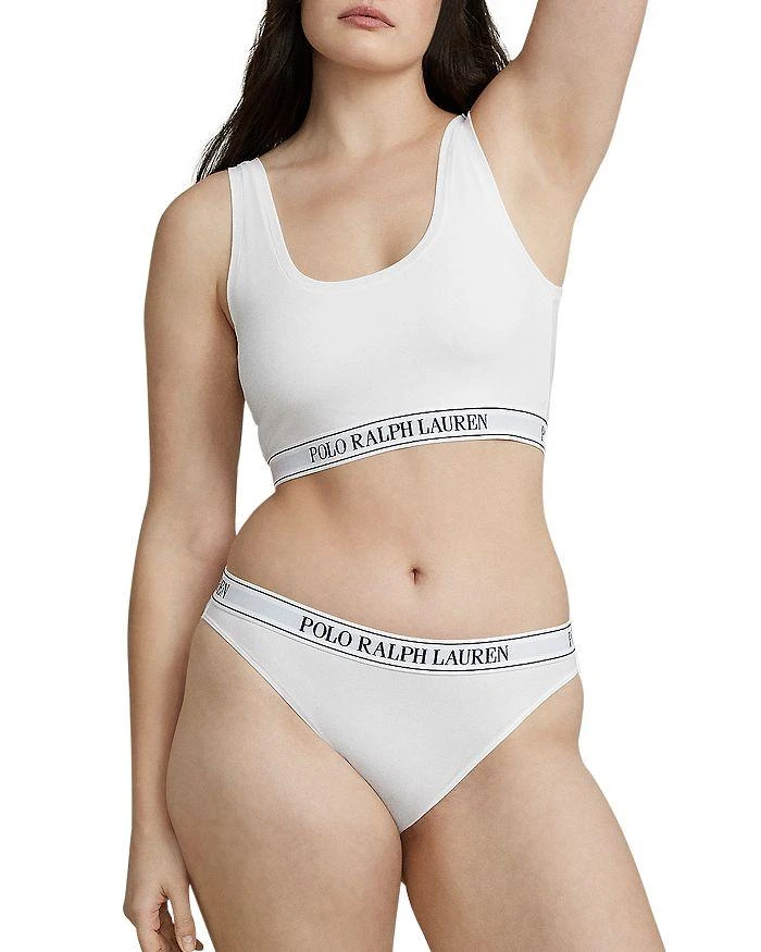 Ralph Lauren Essentials Scoop Crop Tank Bralette 3