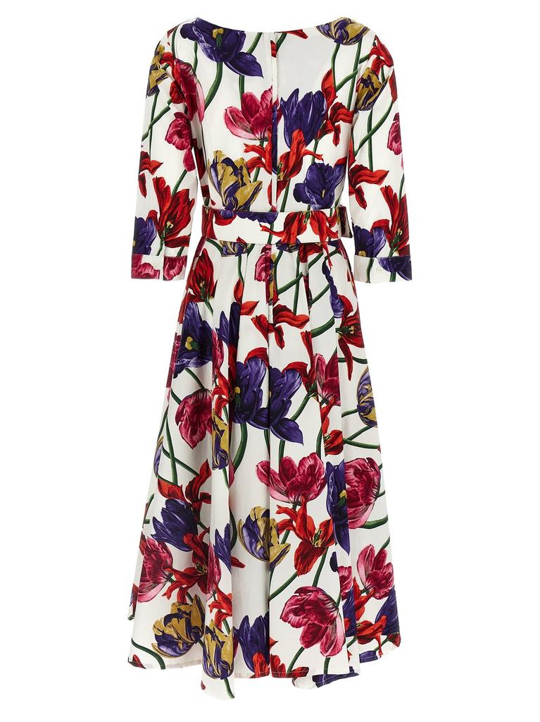 SAMANTHA SUNG Samantha Sung Abelia Floral Dress