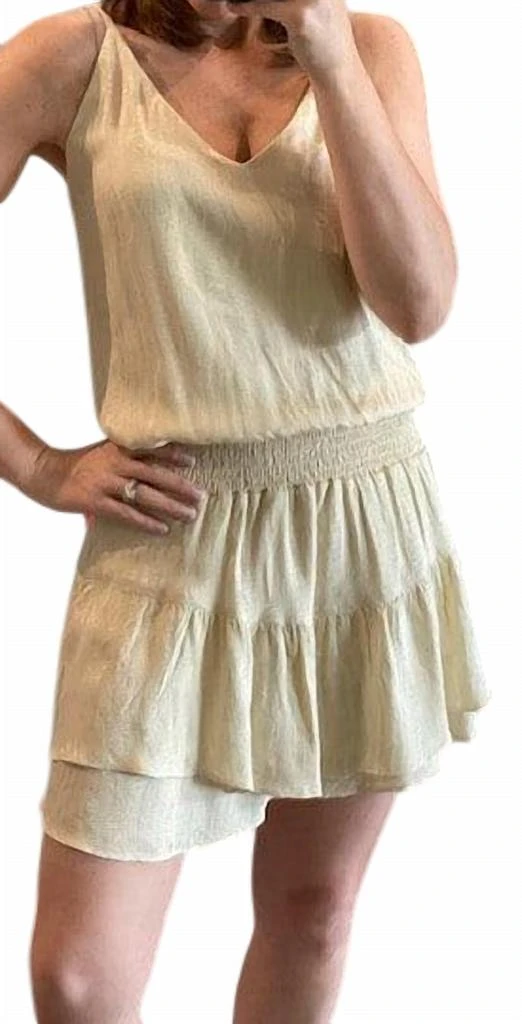 krisa Krisa - Jacquard Ruffle Skirt Dress 1