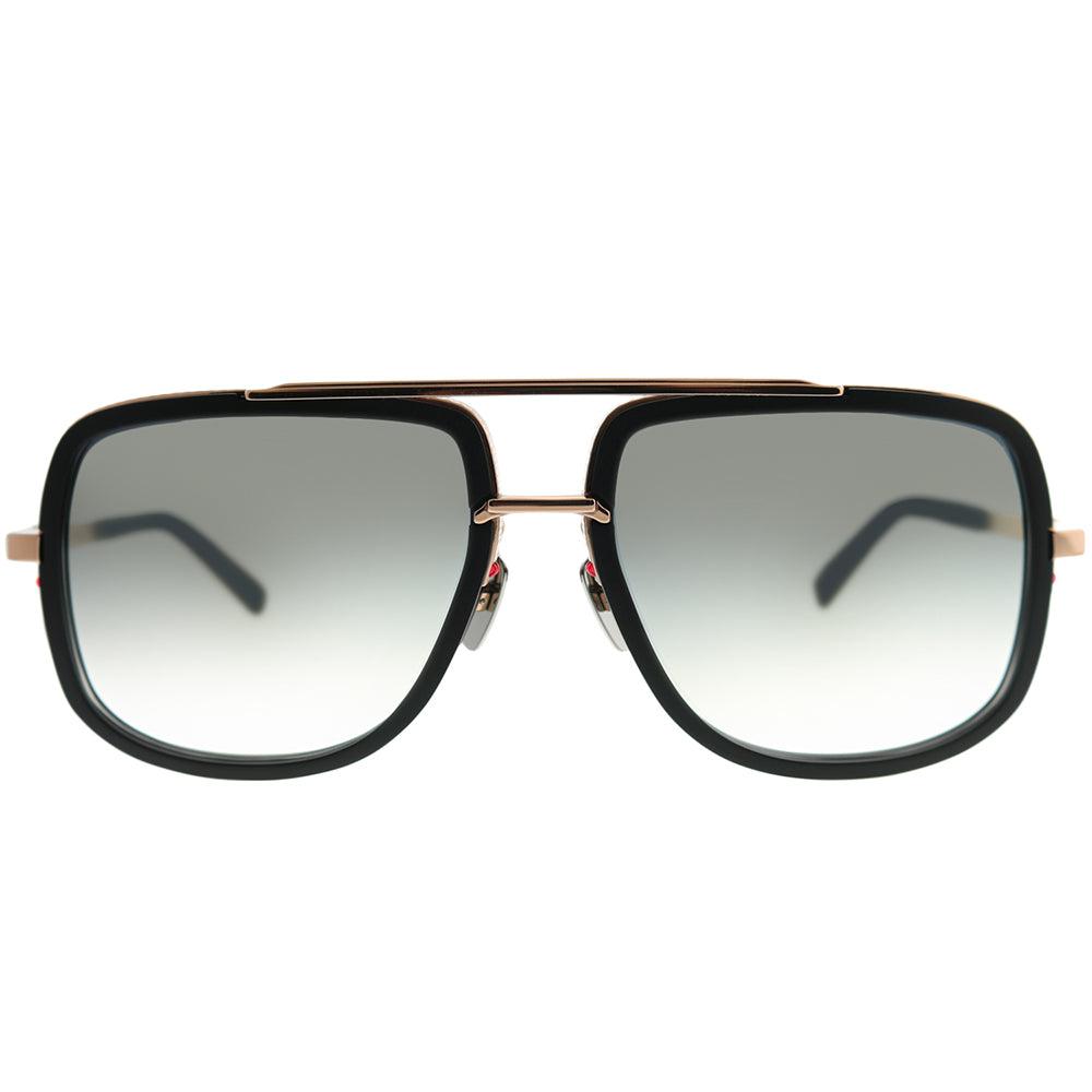 Dita Mach-One DRX-2030-L-BLK-RGD-59 Unisex Aviator Sunglasses