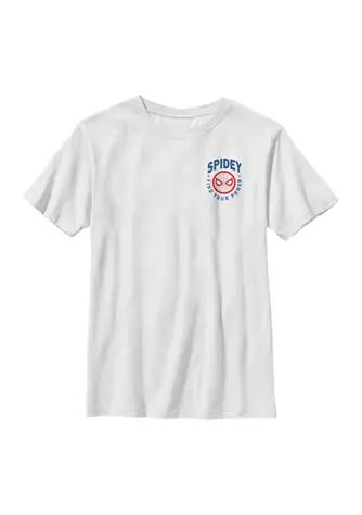 Spider-Man Man Boys 4 7 Spidey Pocket Top