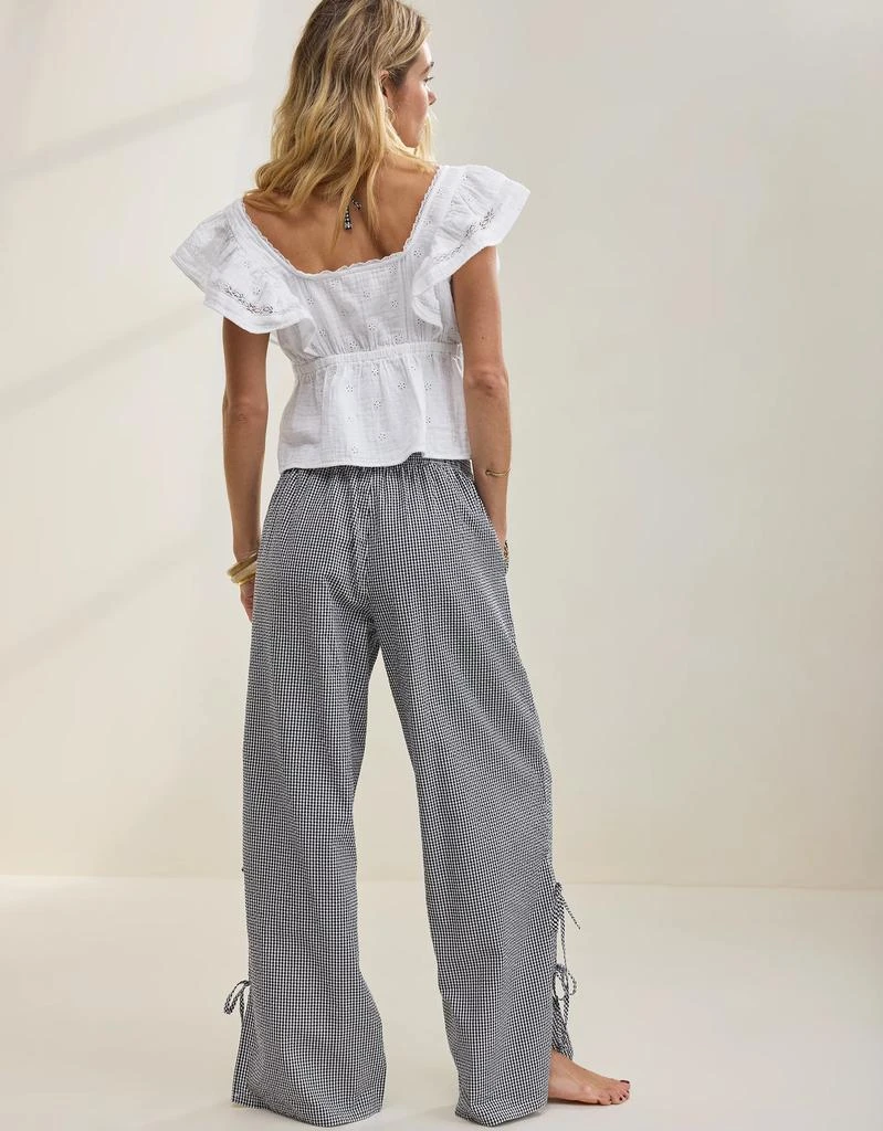 Aerie Aerie Off-Duty Seersucker Side Tie Trouser PJ 2