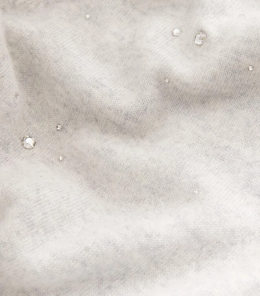 William Sharp Cashmere Crystal-Embellished Sweatpants 5