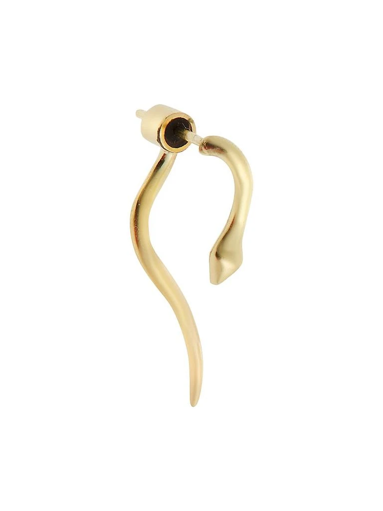 Ileana Makri 18K Gold Snakes Collection Earrings 2