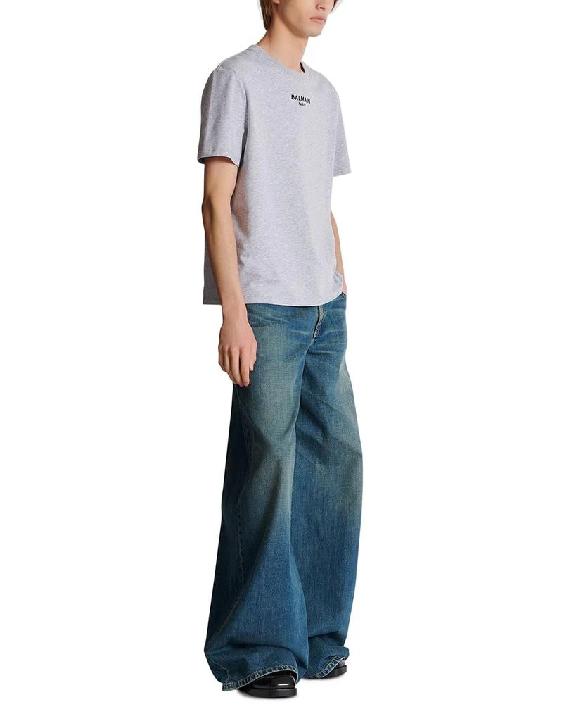 Balmain Crewneck Logo Tee 3