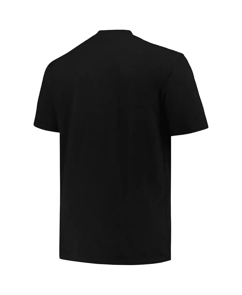 Fanatics Branded Men's Black Green Bay Packers Big Tall Pop T-Shirt 2