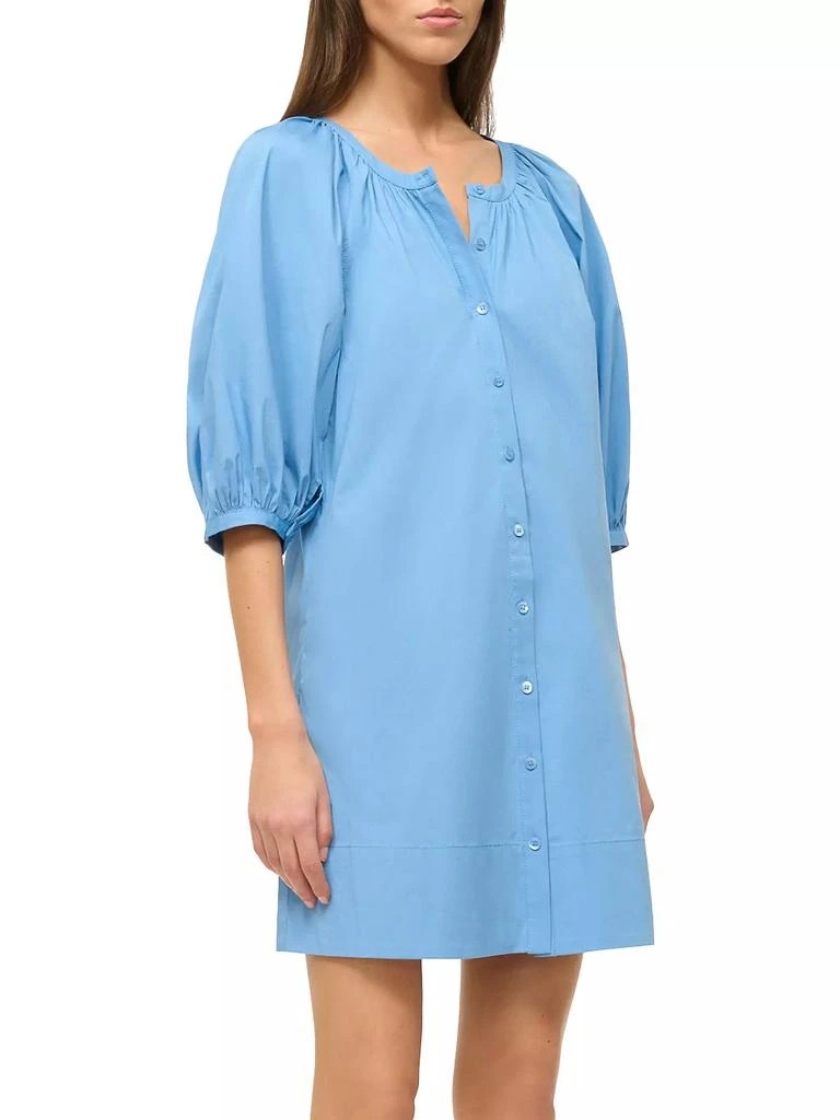 Staud Vincent Stretch-Cotton Minidress 4