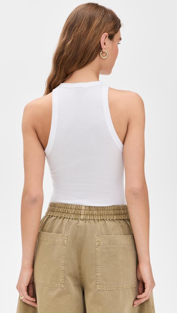 James Perse Cutway Rib Tank