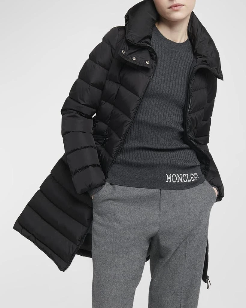 Moncler Flammette Long Puffer Coat 6