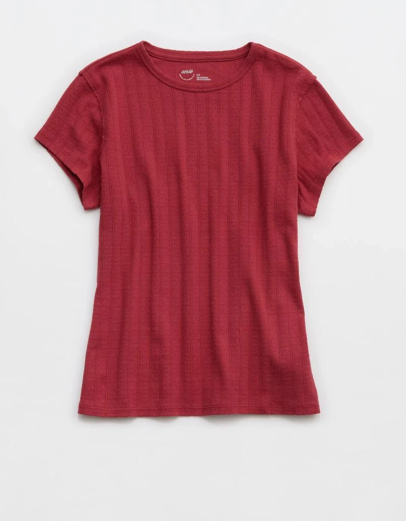 Aerie Aerie Pointelle Vintage T-Shirt 3