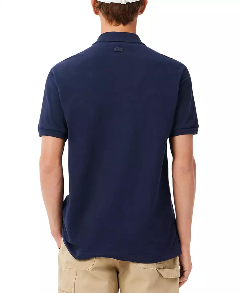 Lacoste Men's Revolutionary Relaxed Fit Short Sleeve Logo Polo Shirt