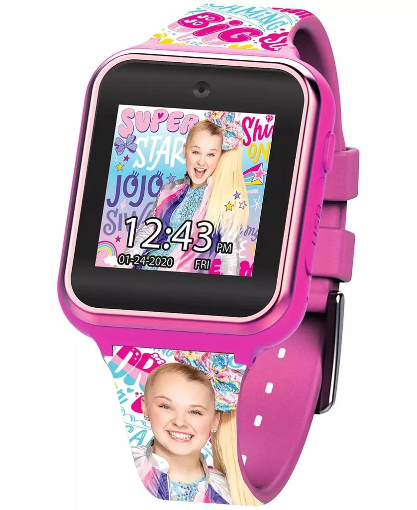 Accutime Kid's Jojo Siwa Silicone Strap Smart Watch 46x41mm 2