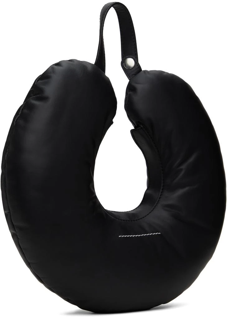 MM6 Black Travel Pillow Bag 3