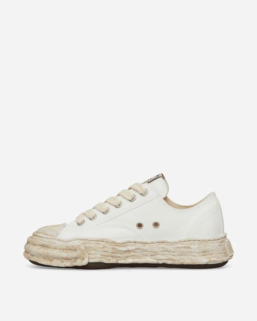 Maison MIHARA YASUHIRO Peterson 23 OG Dyed Sole Canvas Low Sneakers White 3