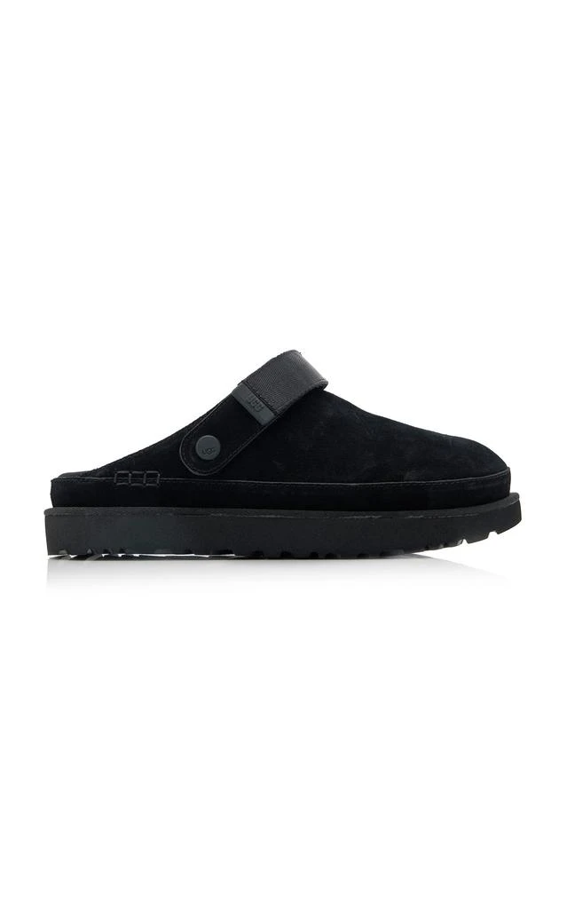 UGG UGG - Goldenstar Suede Clogs - Black - US 6 - Moda Operandi 1