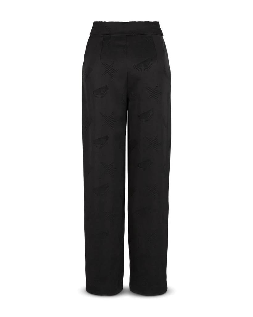 Emporio Armani Textured Pleated Pants 2