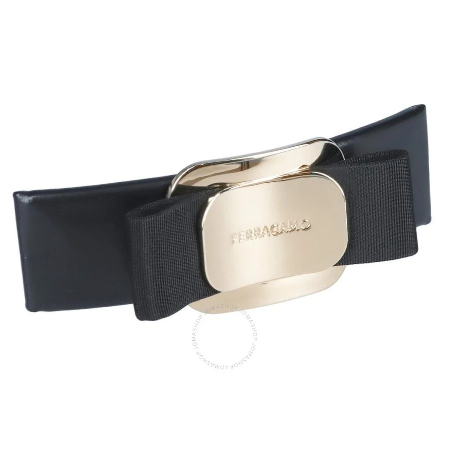 Salvatore Ferragamo Ladies Black Barrette Hair Clip 2