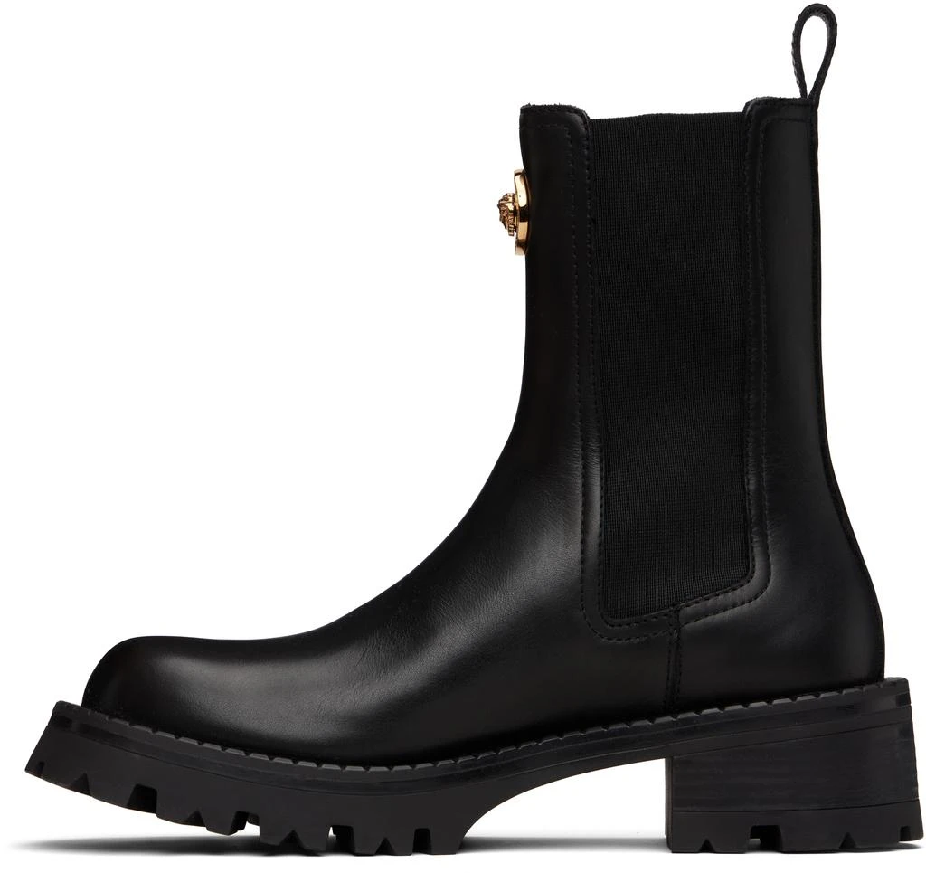 Versace Black Alia 35 mm Chelsea Boots 3