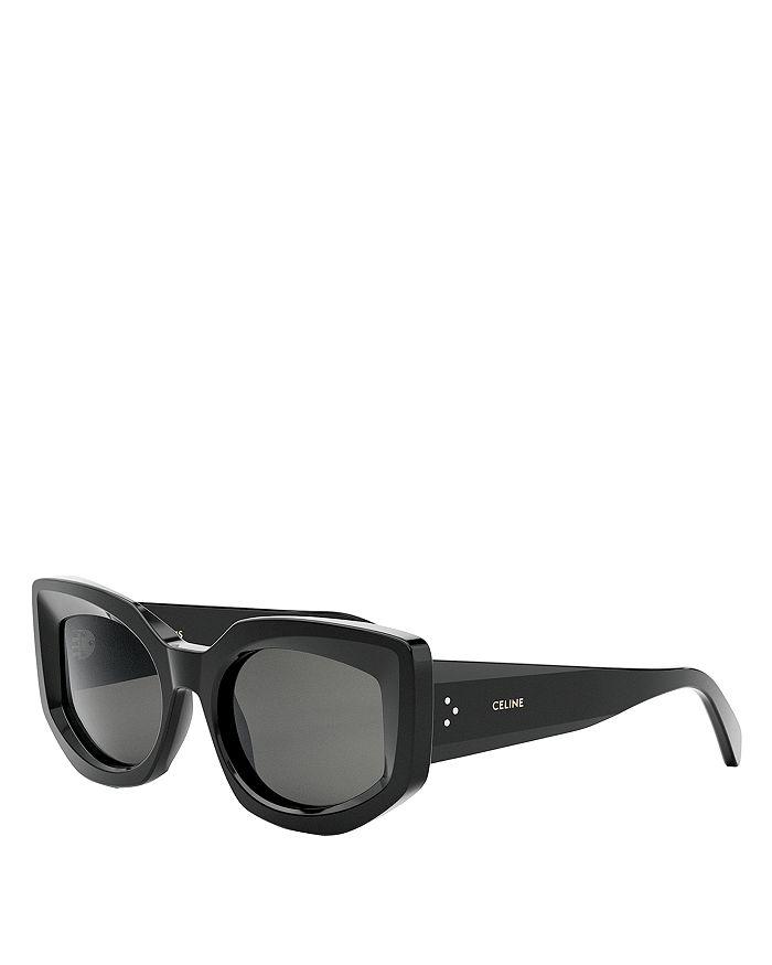 CELINE Bold 3 Dots Butterfly Sunglasses, 54mm