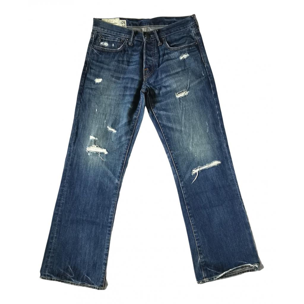 Abercrombie & Fitch Abercrombie & Fitch Blue Cotton Jeans