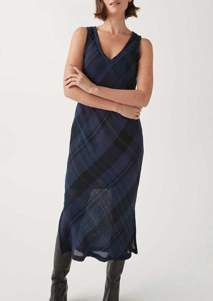 Michael Stars Midi Dress W/ Slip In Nocturnal 1
