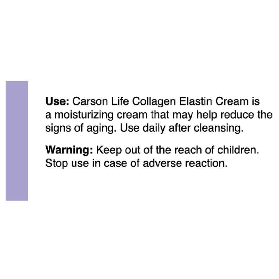 Carson Life Collagen Cream with Vitamin E Lavender