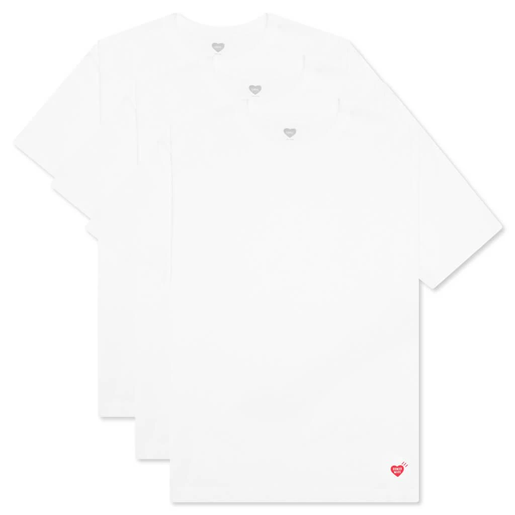 Human Made 3 Pack T-Shirt Set - White 1