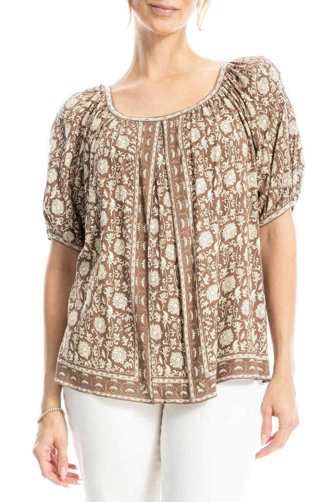 Max Studio Short Bubble Sleeve Blouse 6