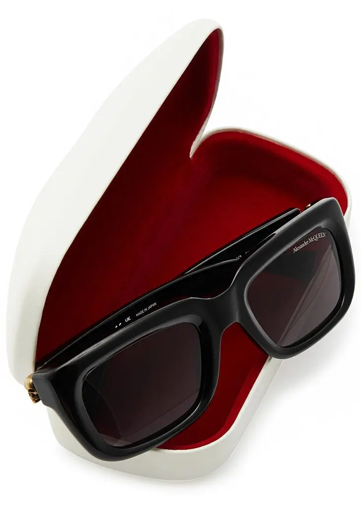 Alexander McQueen Rectangle-frame sunglasses 4