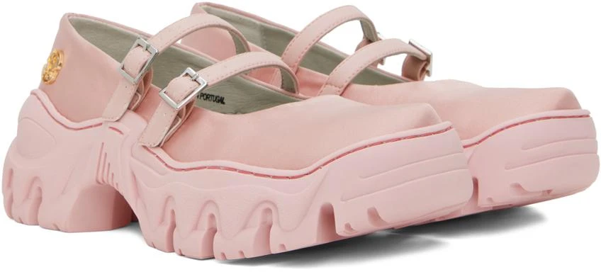 Rombaut Pink Boccaccio II MJ Ballerina Flats 4