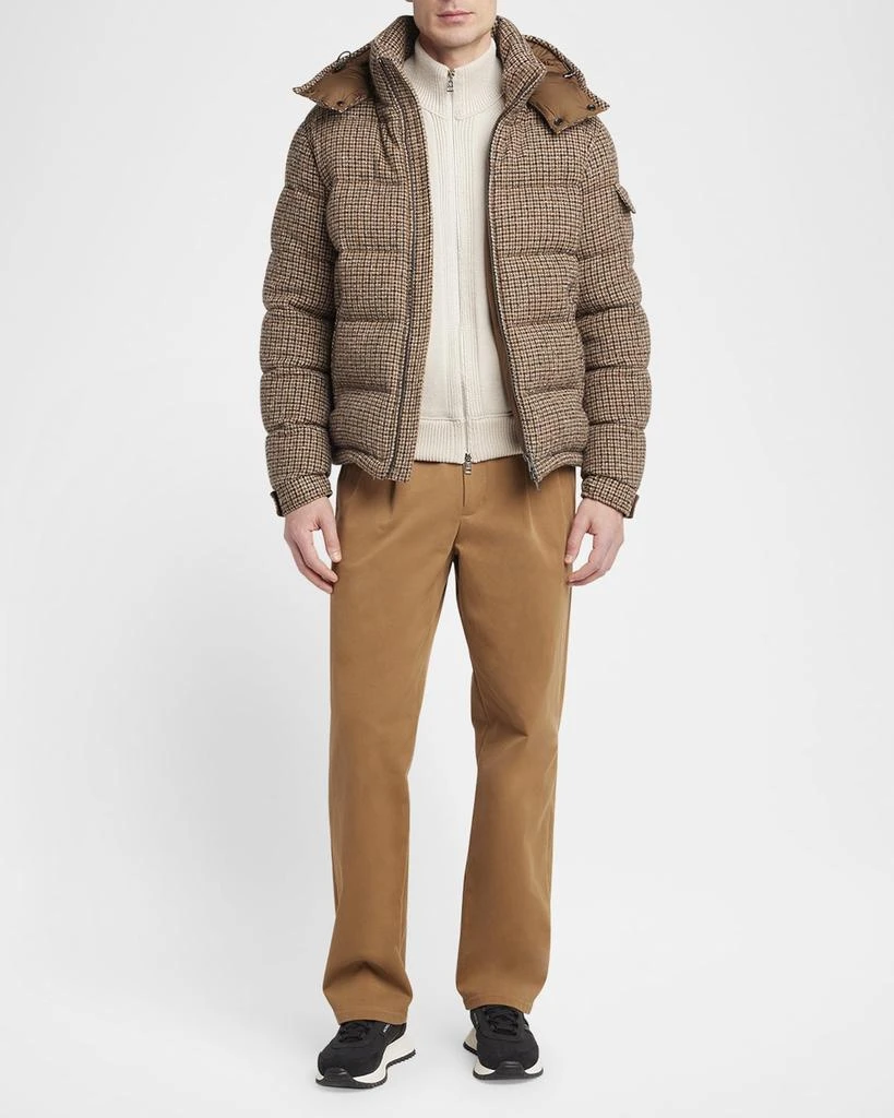 Moncler Men's Montgenevre Knit Puffer Jacket 2