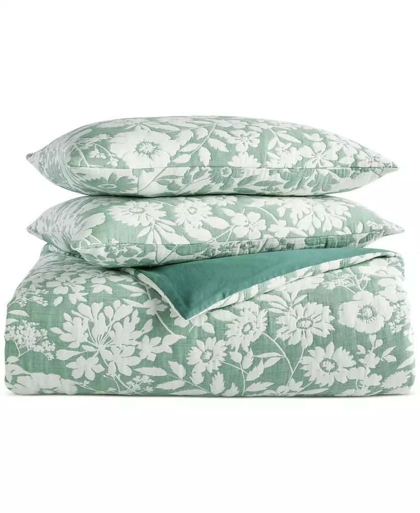 Charter Club last act! Silhouette Floral 3-Pc. Comforter Set, Full/Queen, Exclusively at Macy’s 3