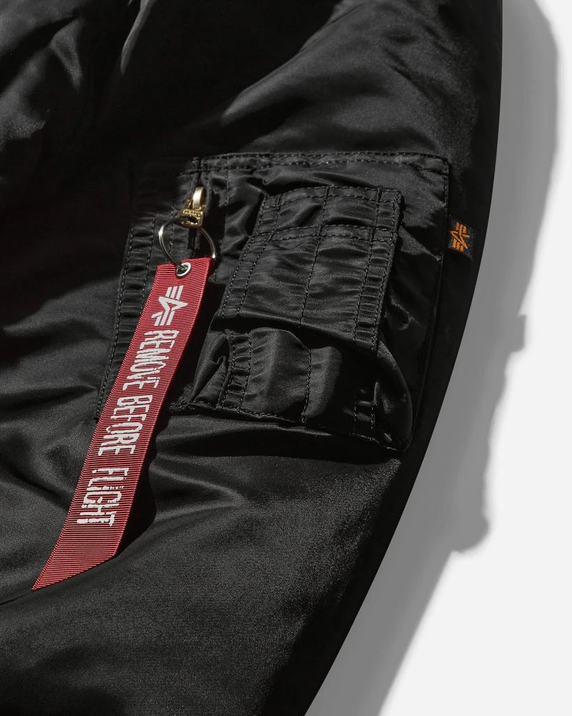 Alpha Industries Men's MA-1 Bomber Jacket Black 4