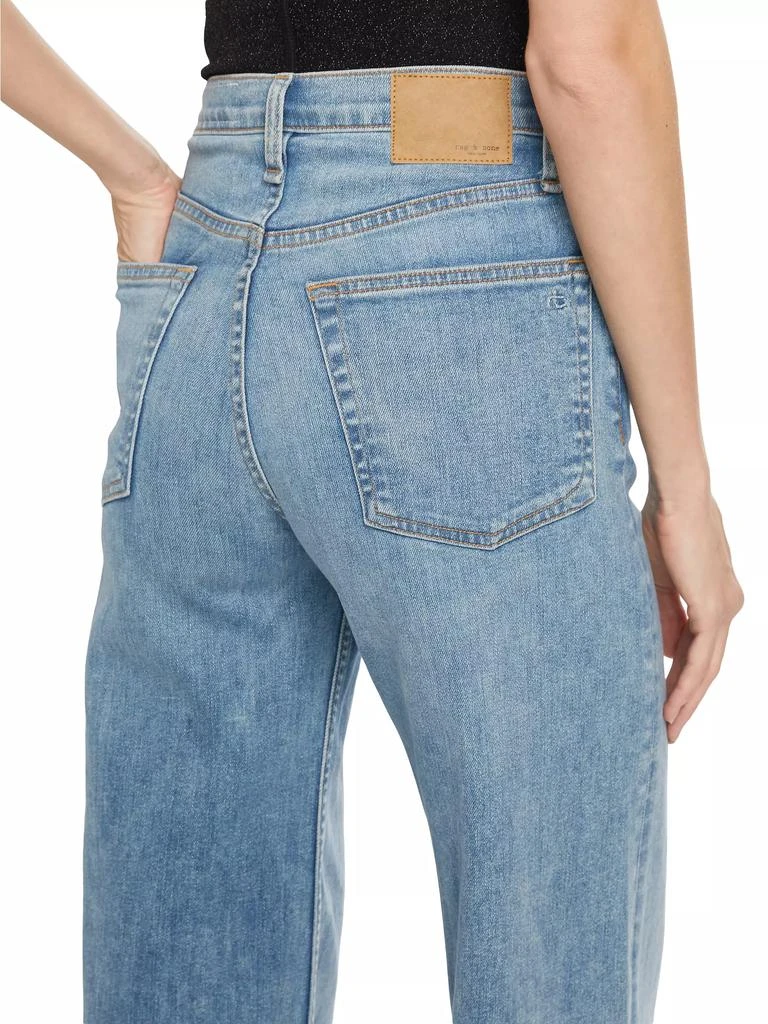 Rag & Bone Sofie High-Stretch Wide-Leg Jeans 6