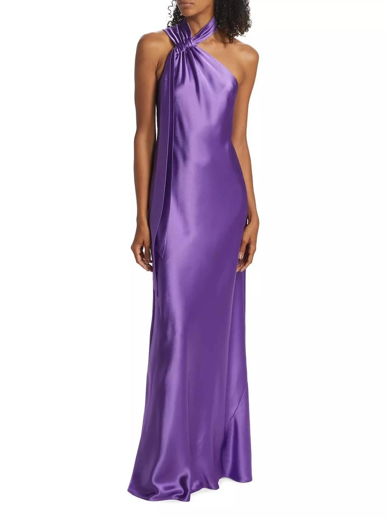 Galvan Ushuaia Satin Tieneck Gown 3