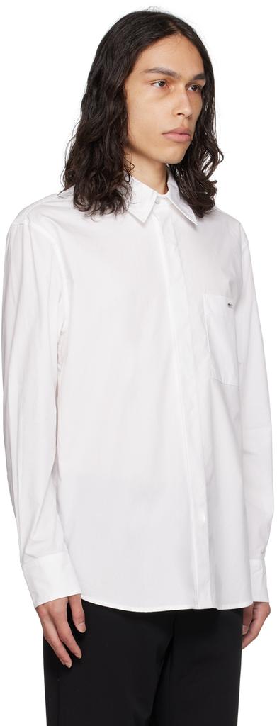 Wooyoungmi White Hardware Shirt