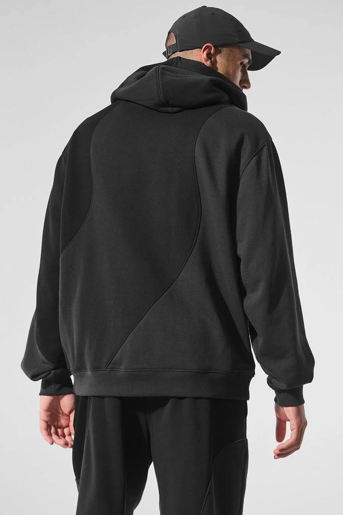 Alo Make Waves Hoodie - Vintage Black Tonal 2