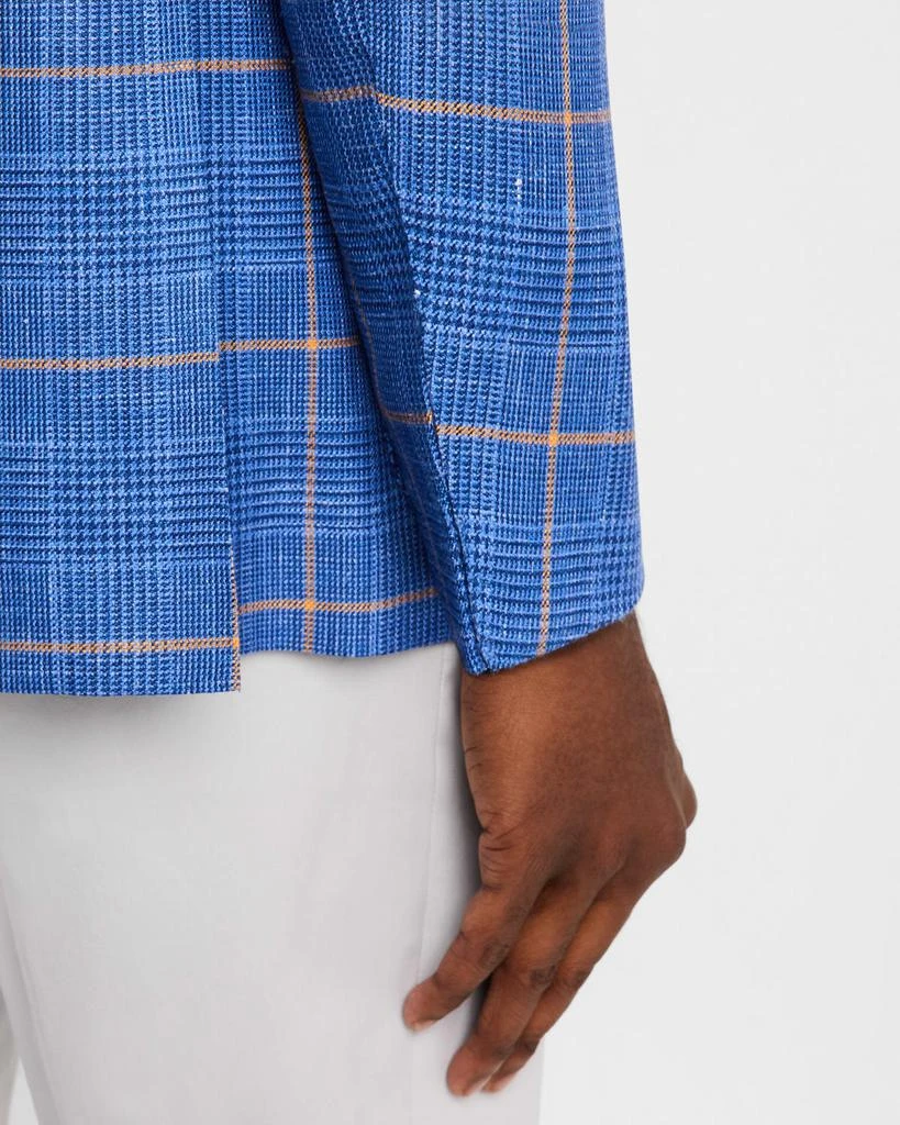 Kiton Men's Plaid With Windowpane Sport Coat 8